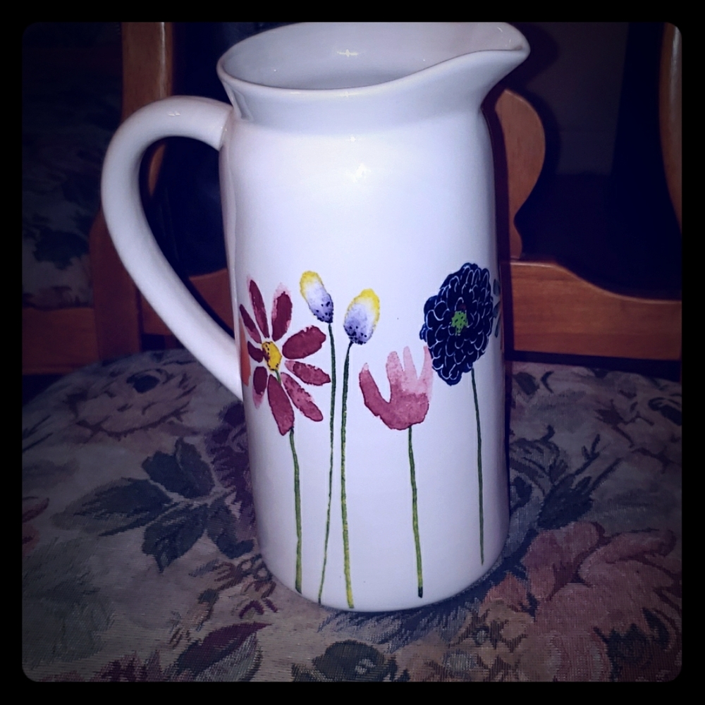 Rae Dunn By Magenta Bloom Collection Pitcher